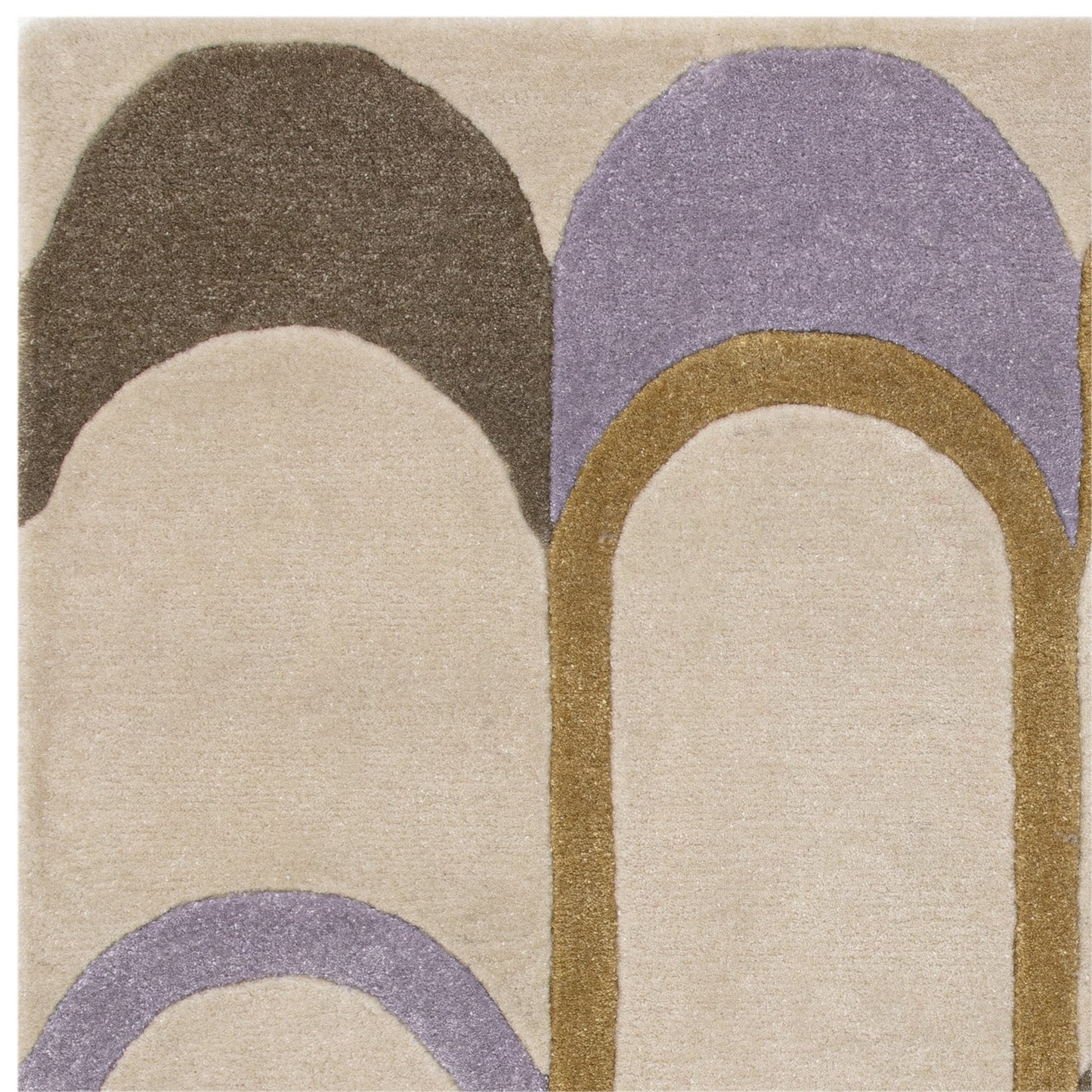 Romy Module 09 Geometric Modern Rugs in Pastel