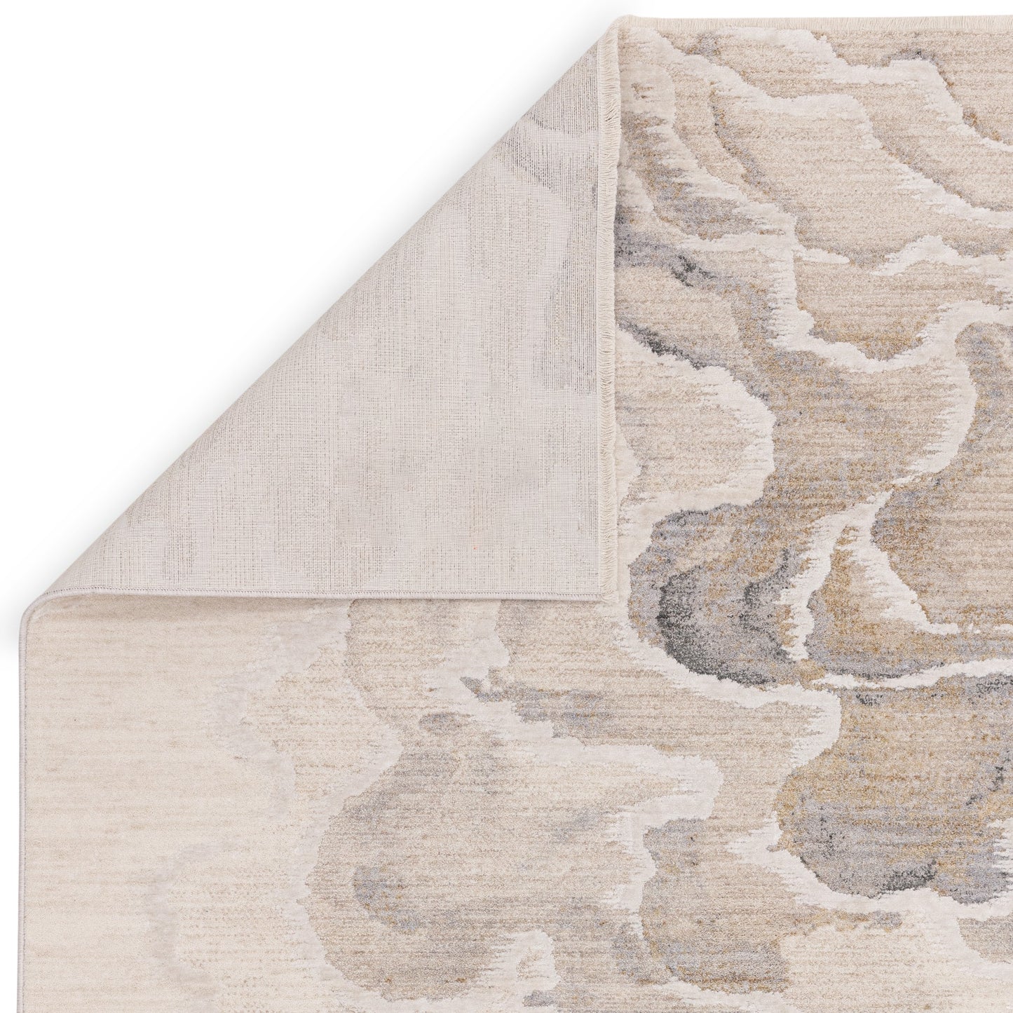 Seville Setas Modern Abstract Rugs in Beige Natural