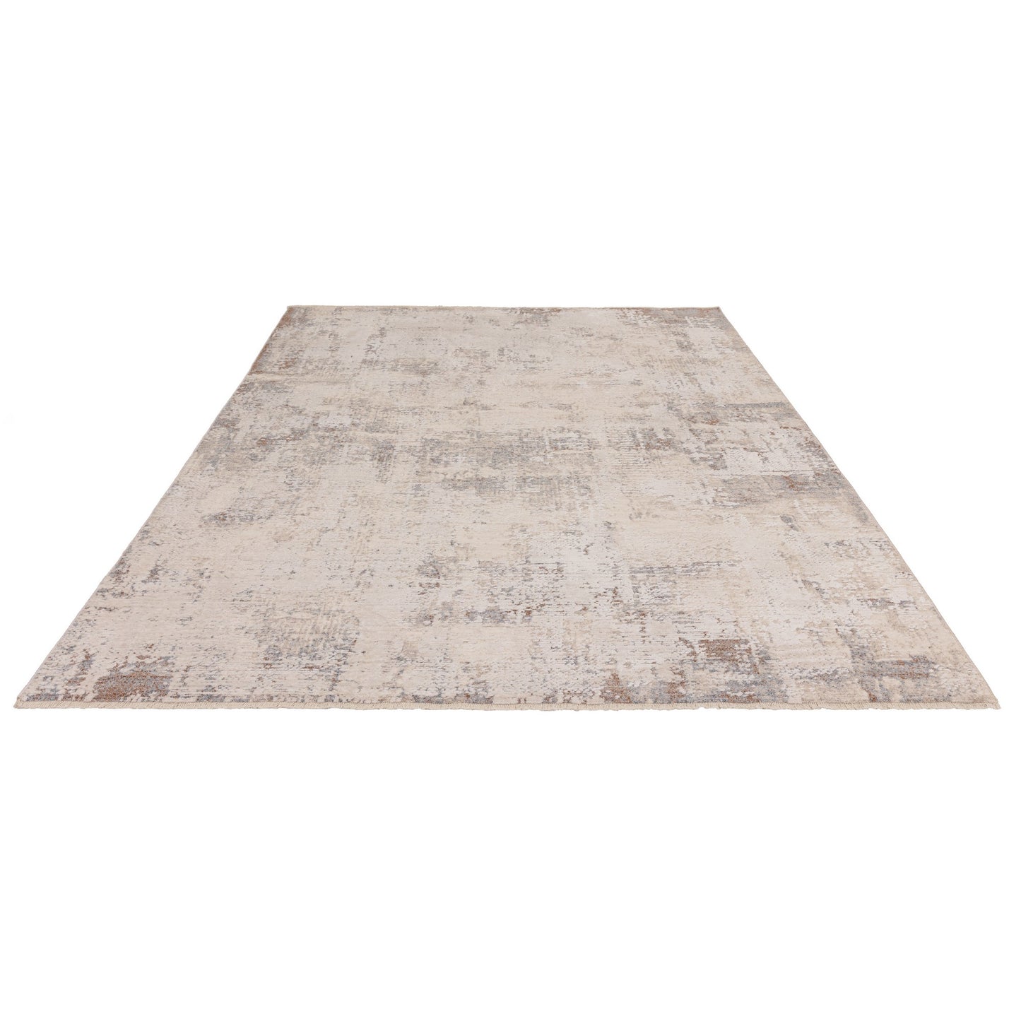 Seville Ribera Modern Abstract Rugs in Beige Natural