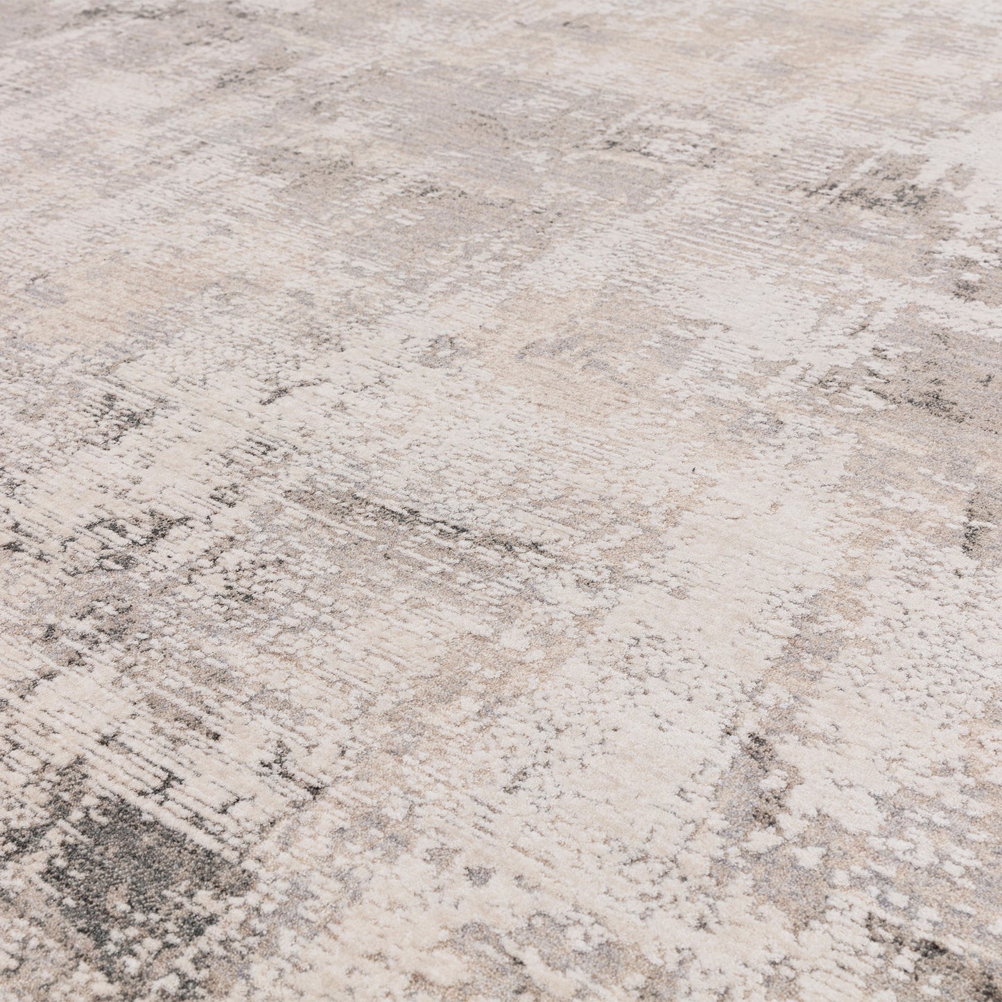 Seville Olite Modern Abstract Rugs in Beige Natural