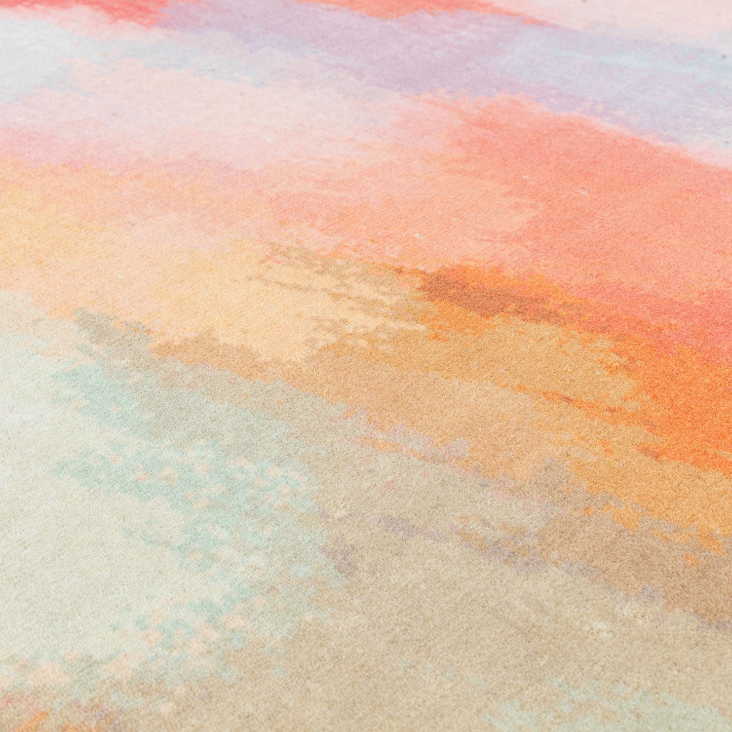 Vision Diffuse Modern Abstract Wool Rug in Multi