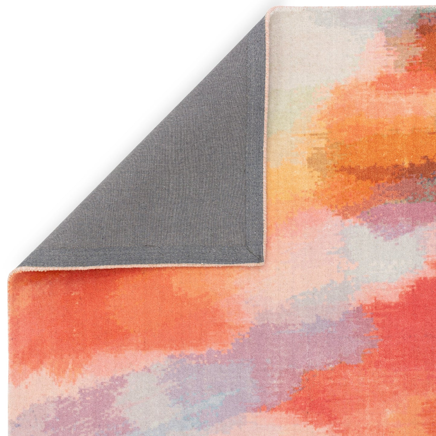 Vision Diffuse Modern Abstract Wool Rug in Multi