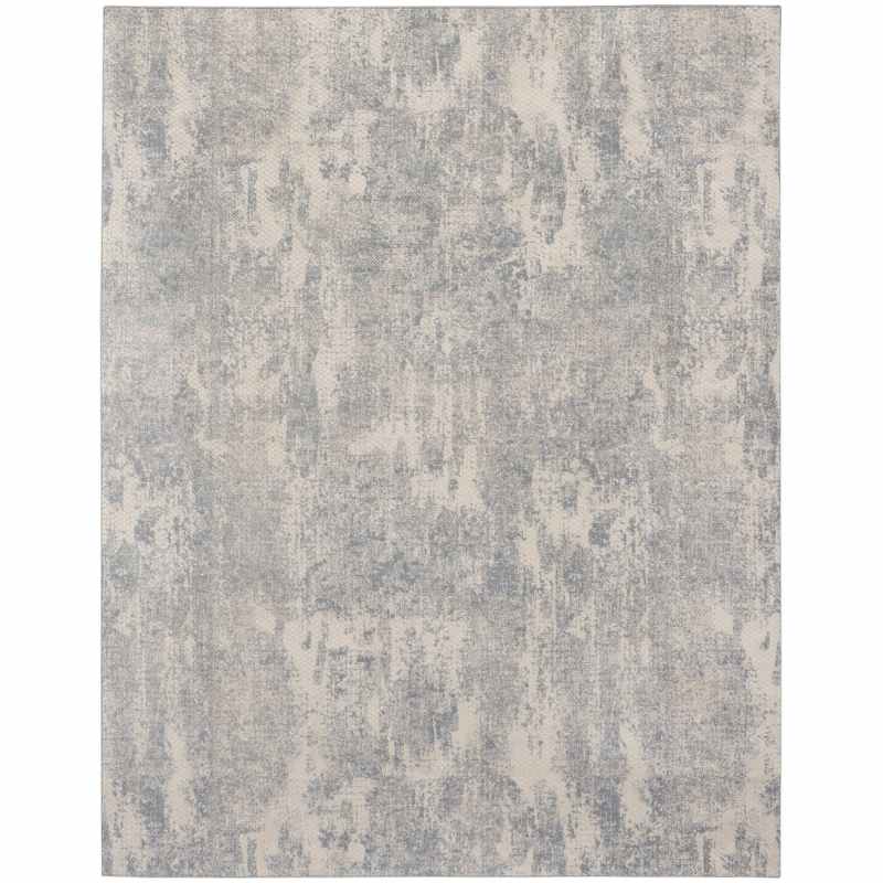 Nourison Exhale Abstract Rugs EXL01 in Light Grey