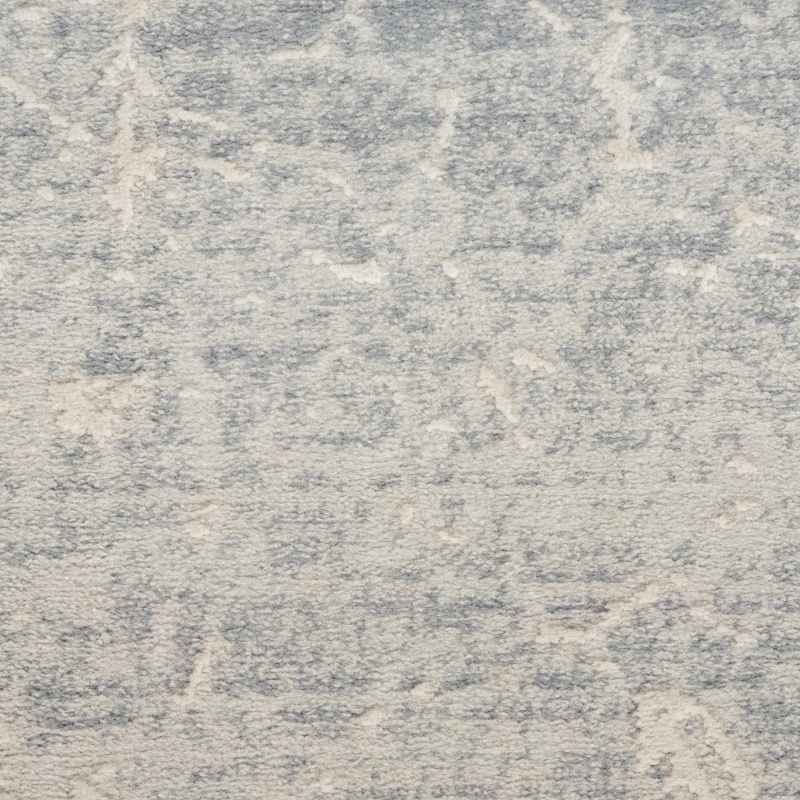 Nourison Exhale Abstract Runner Rugs EXL02 in Ivory Grey