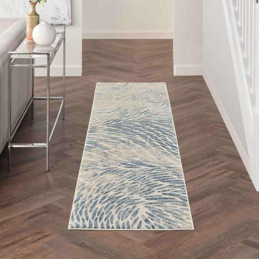 Nourison Exhale Abstract Runner Rugs EXL03 in Multi