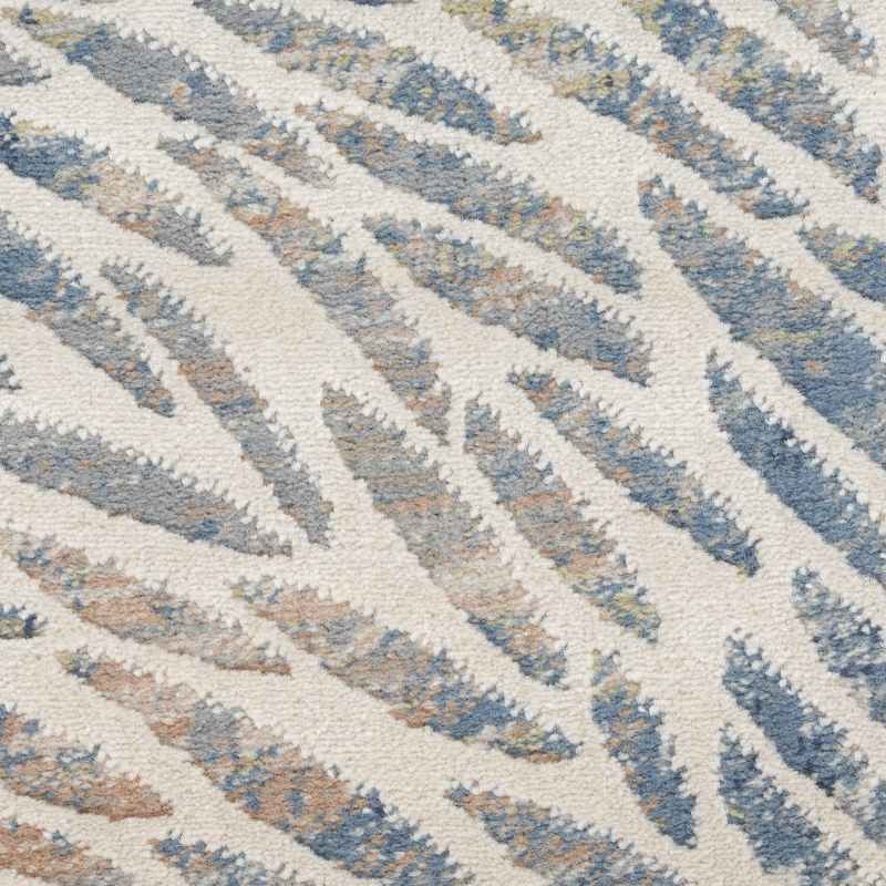 Nourison Exhale Abstract Runner Rugs EXL03 in Multi