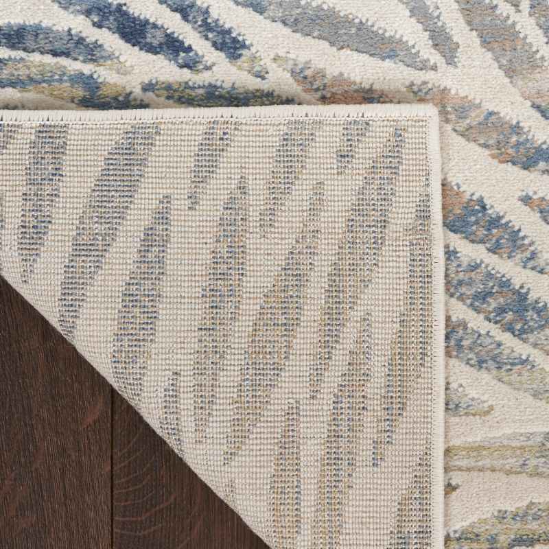 Nourison Exhale Abstract Runner Rugs EXL03 in Multi