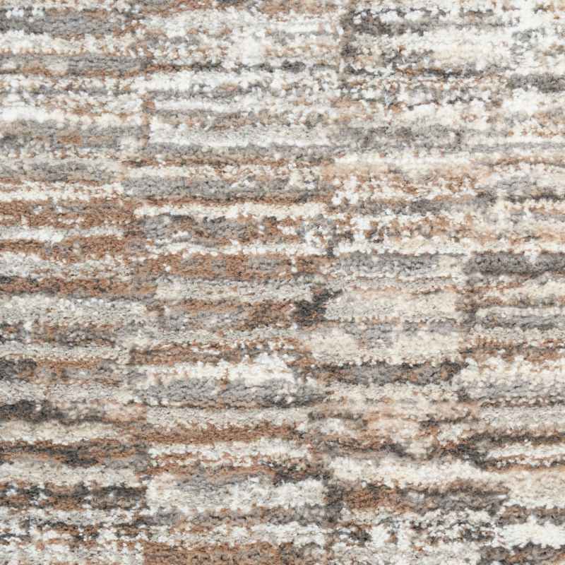 Sustainable Trend SUT06 Abstract Runner Rugs by Nourison in Ivory Mocha