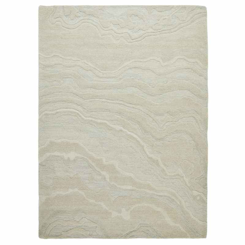 Graceful GRU01 Abstract Wool Rugs by Nourison in Ivory White