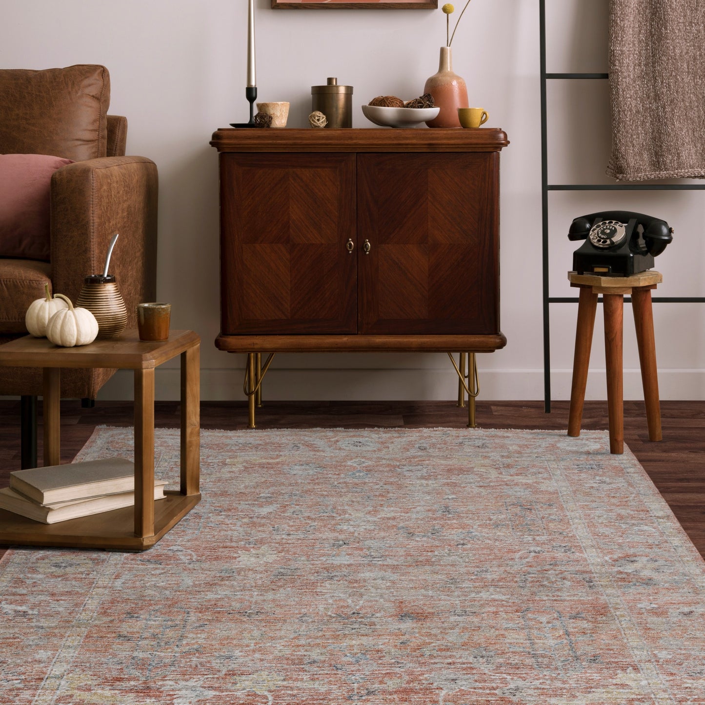 Jasper JA05 Traditional Classic Heritage Rugs in Red