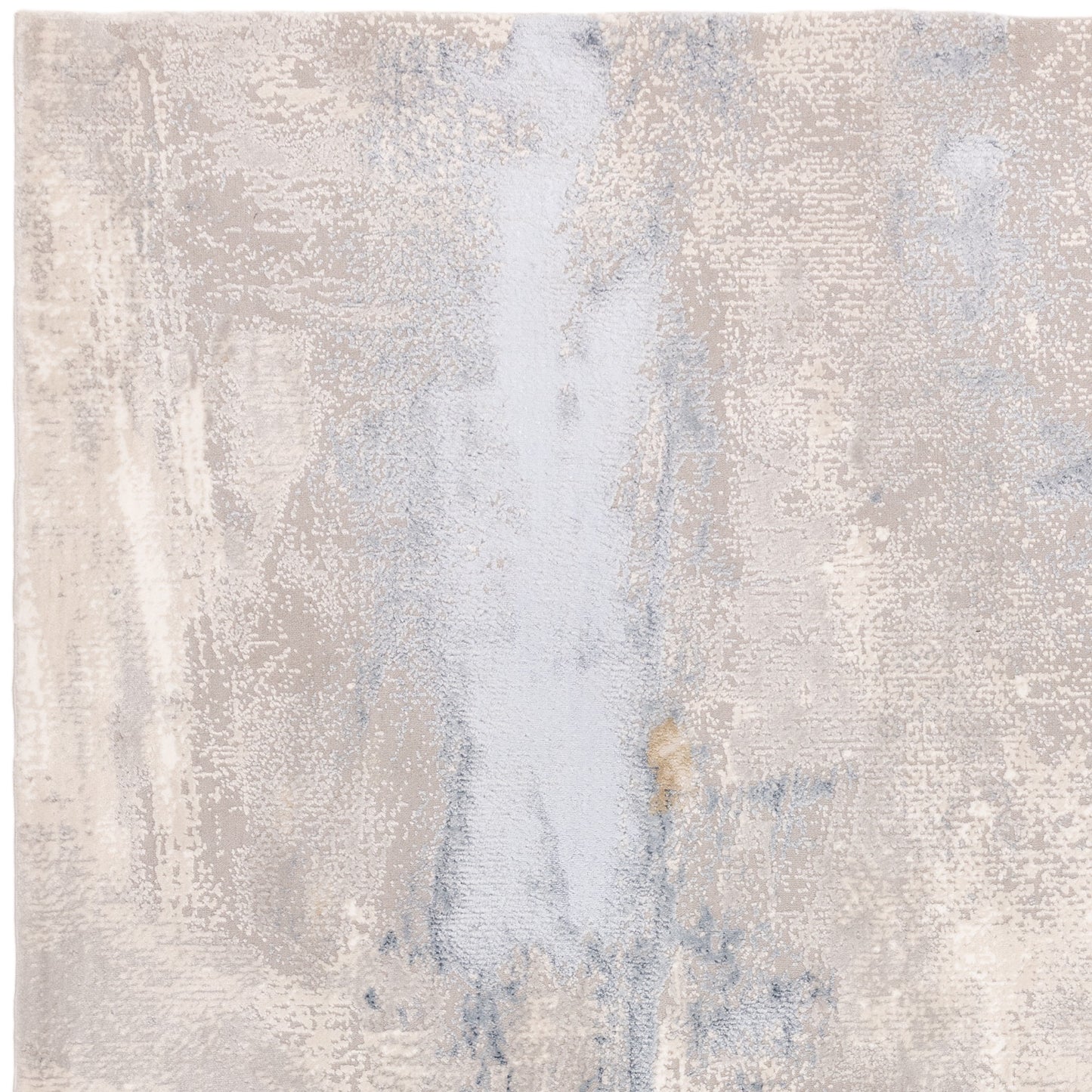 Stellar ST06 Modern Abstract High Shine Rugs in Blue