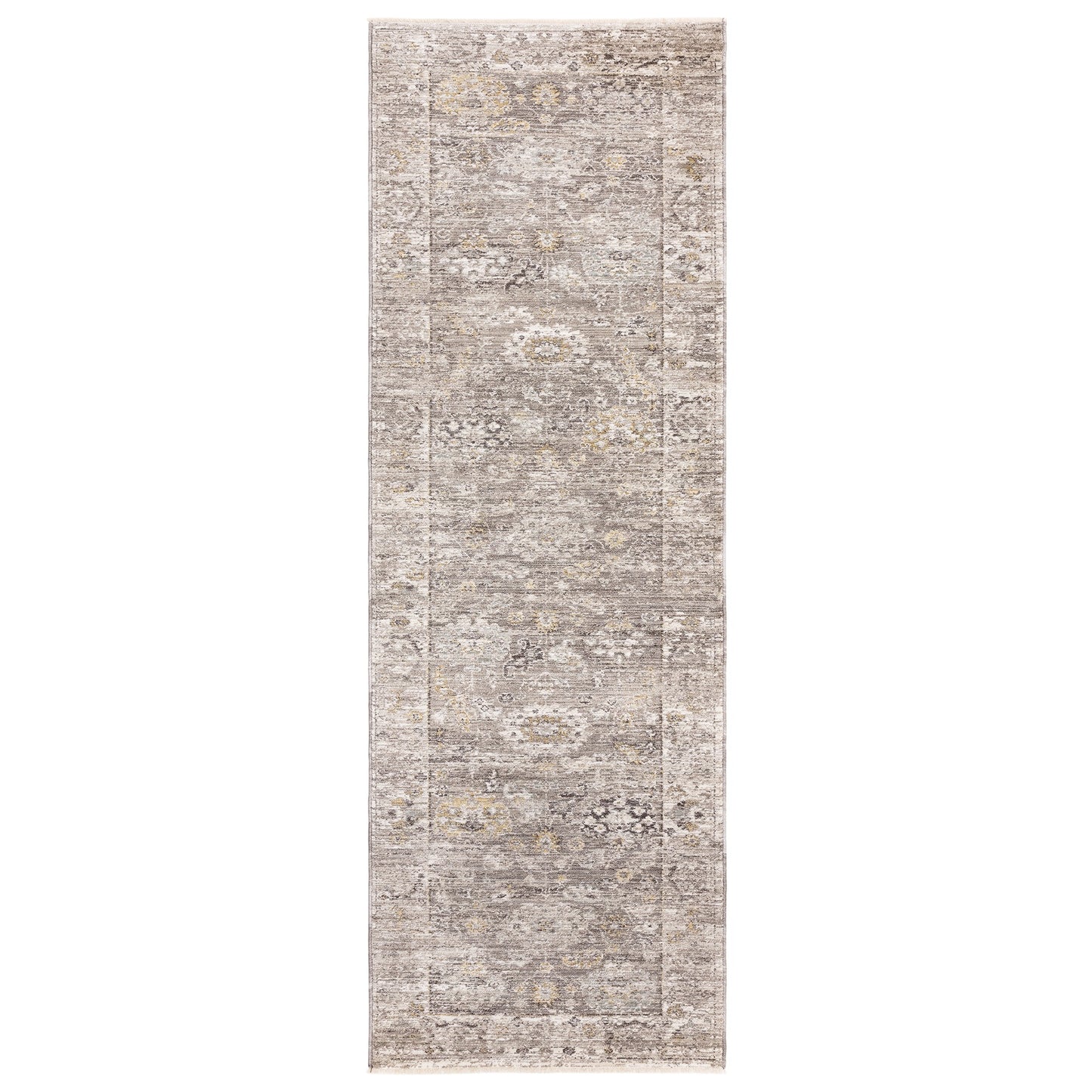 Jasper JA03 Traditional Classic Heritage Runner Rugs in Beige Natural