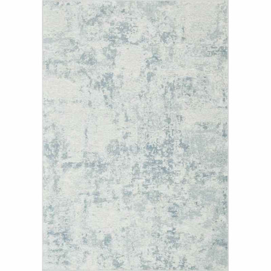 Bruges Abstract Rugs 97003 5004 in Cream Cotton Chenille