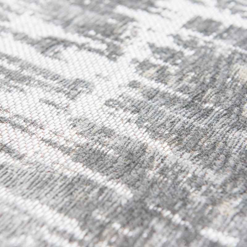 Louis De Poortere Modern Abstract Atlantic Streaks 8716 Rugs in Coney Grey
