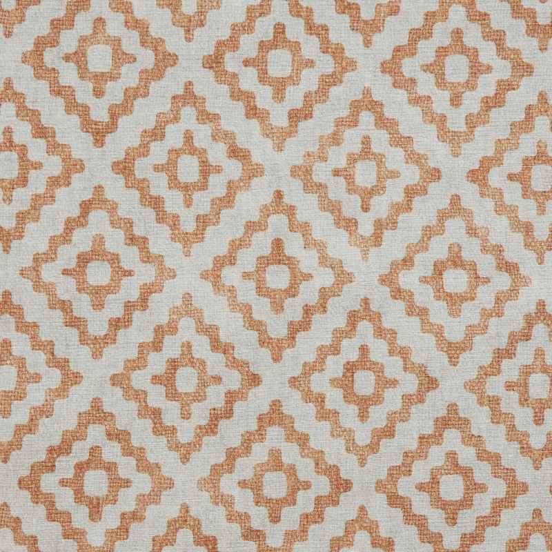 Coral H1058 Modern Washable Geometric Rugs in Yellow