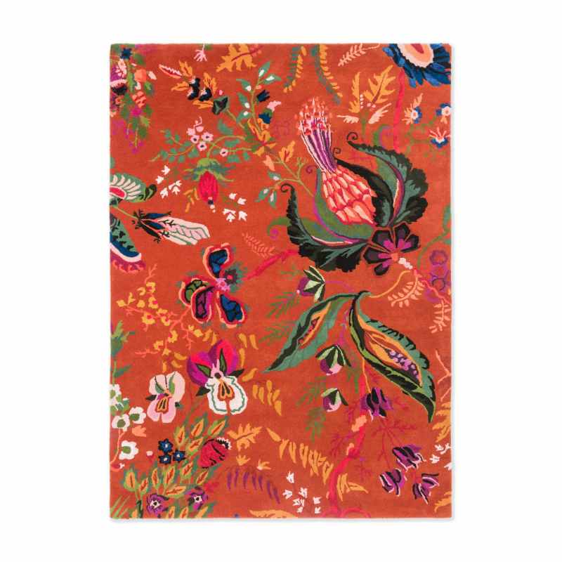 Wonderland Floral Wool Rugs 144713 Multi by Harlequin x Sophie Robinson