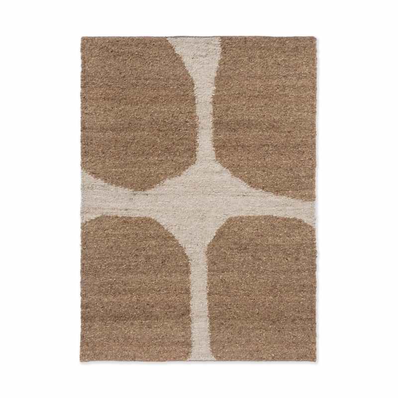 Craft Fundament Flatweave Rugs 149311 by Brink and Campman in Caramel