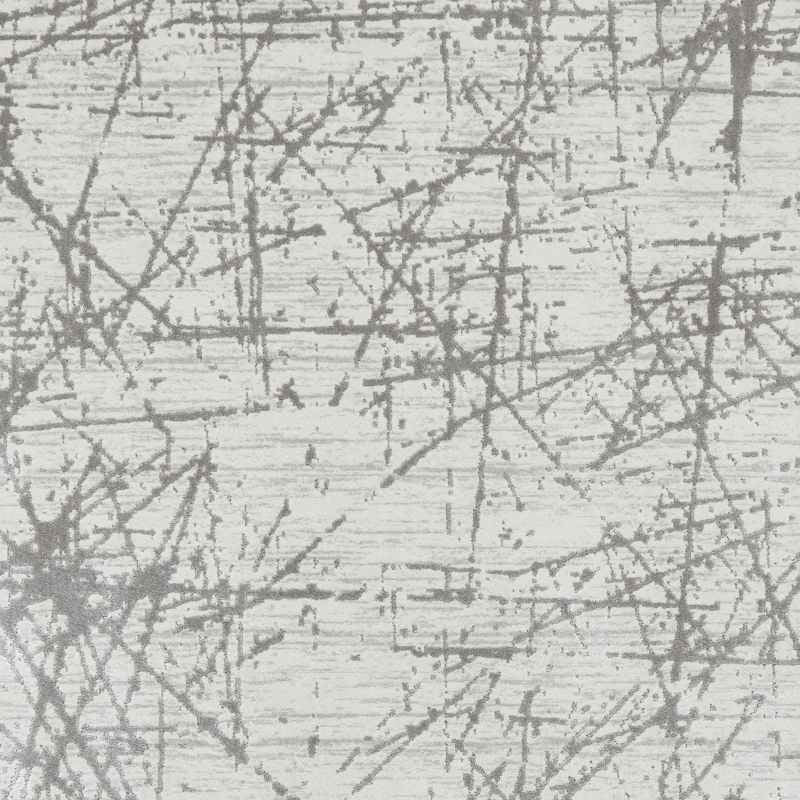 Mirage MR80 Modern Abstract Textured Metallic Rugs in Grey
