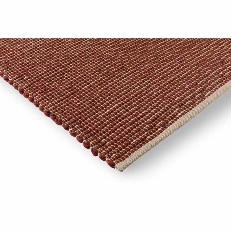 Frame Reversible Flatweave Rugs 129300 in Brick by Brink and Campman