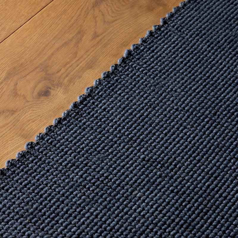 Grid Reversible Flatweave Rugs 129004 in Slate by Brink and Campman