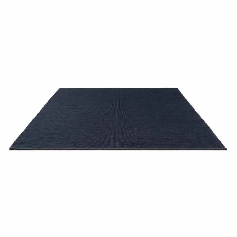 Grid Reversible Flatweave Rugs 129008 in Ink by Brink and Campman
