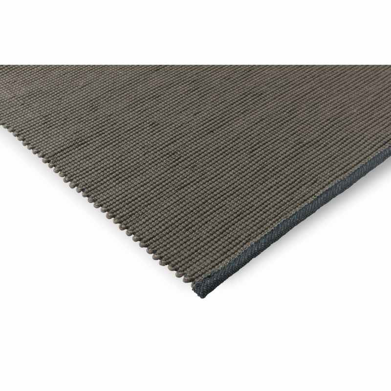 Grid Reversible Flatweave Rugs 129011 in Stone by Brink and Campman