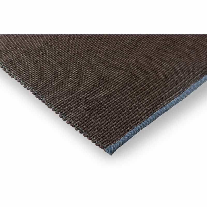 Grid Reversible Flatweave Rugs 129015 in Cacao by Brink and Campman