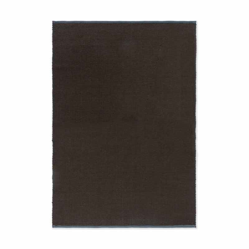 Grid Reversible Flatweave Rugs 129015 in Cacao by Brink and Campman