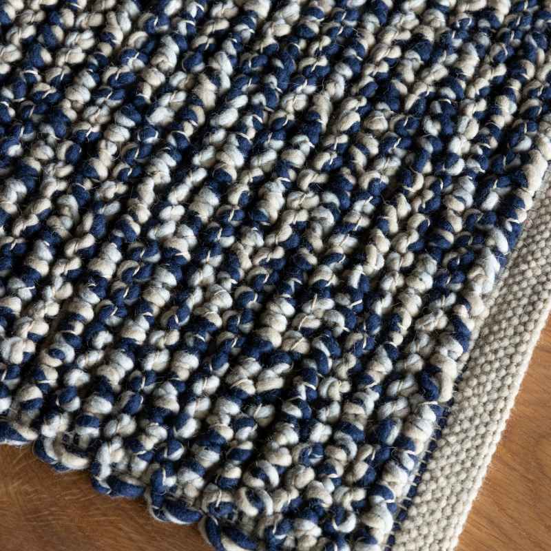 Nest Flatweave Wool Rugs 129428 by Brink and Campman