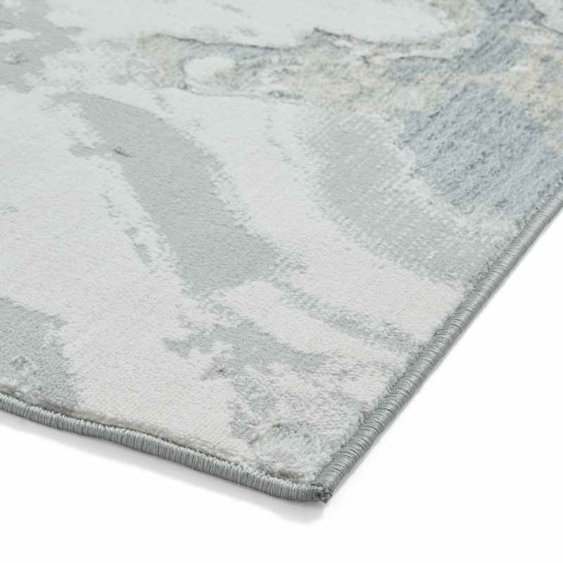 Tidal TL837 Modern Abstract Marble Rugs in Silver Beige