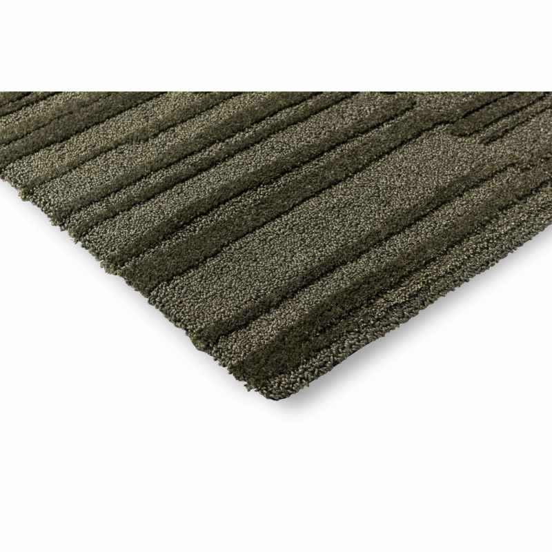 Twinset Terrain Rugs 121707 by Brink and Campman in Olive Green