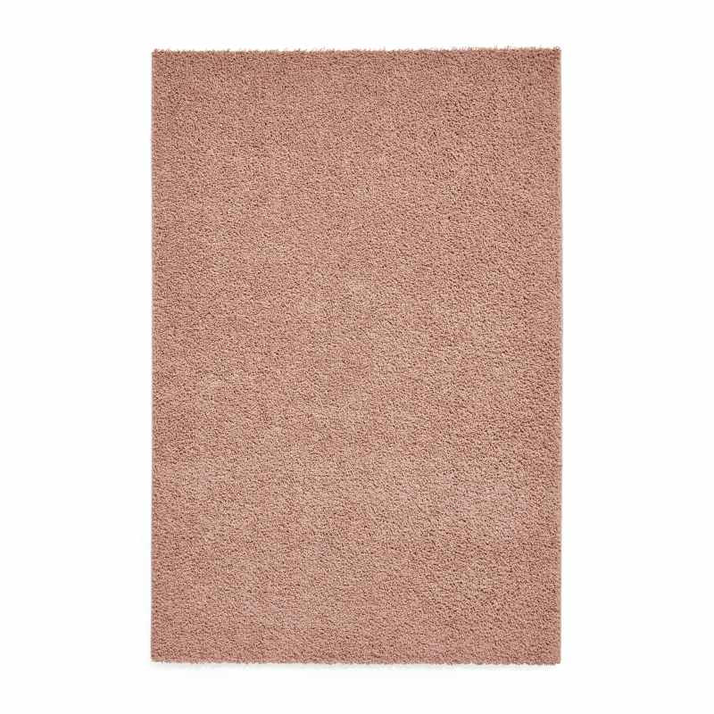 Bali 950 Modern Washable Plain Shaggy Rugs in Rose Pink