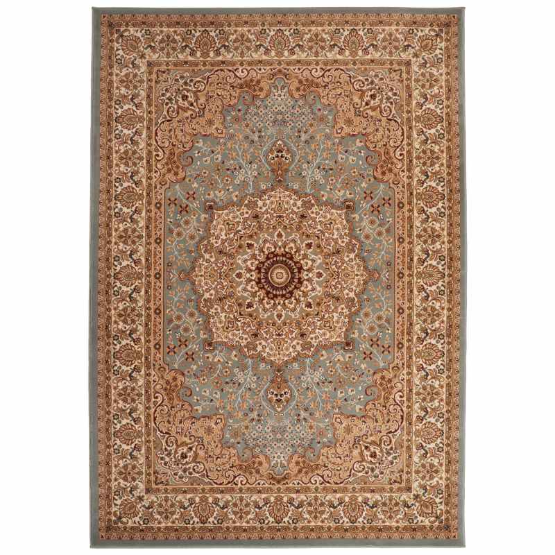 Grand Heritage GH101 Traditional Persian Rugs by Concept Looms in Blue