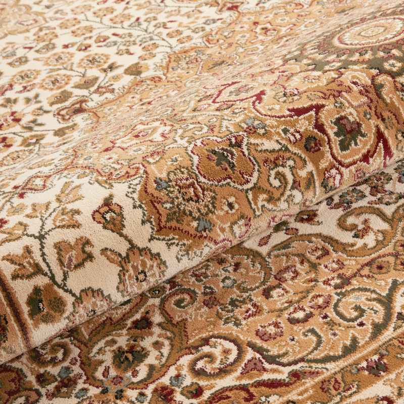 Grand Heritage GH101 Traditional Persian Rugs by Concept Looms in Cream Beige