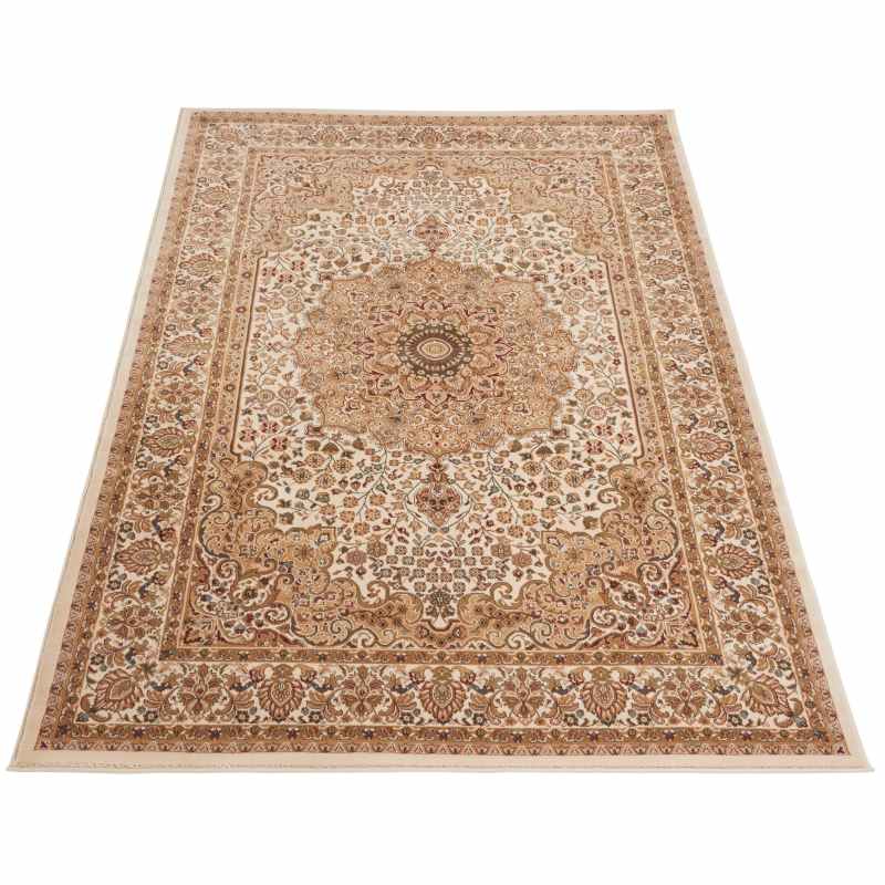 Grand Heritage GH101 Traditional Persian Rugs by Concept Looms in Cream Beige