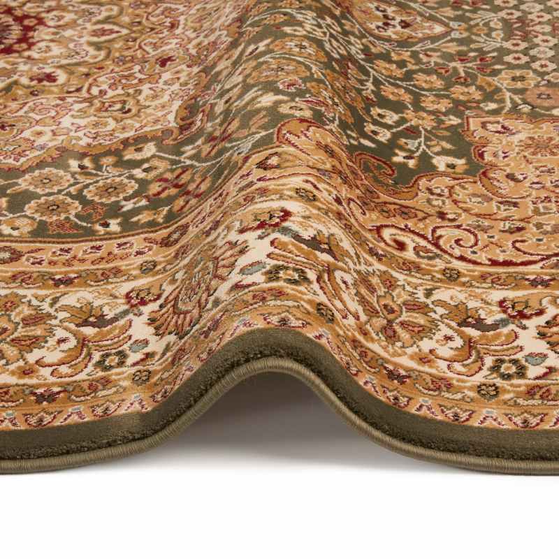 Grand Heritage GH101 Traditional Persian Runner Rugs by Concept Looms in Green