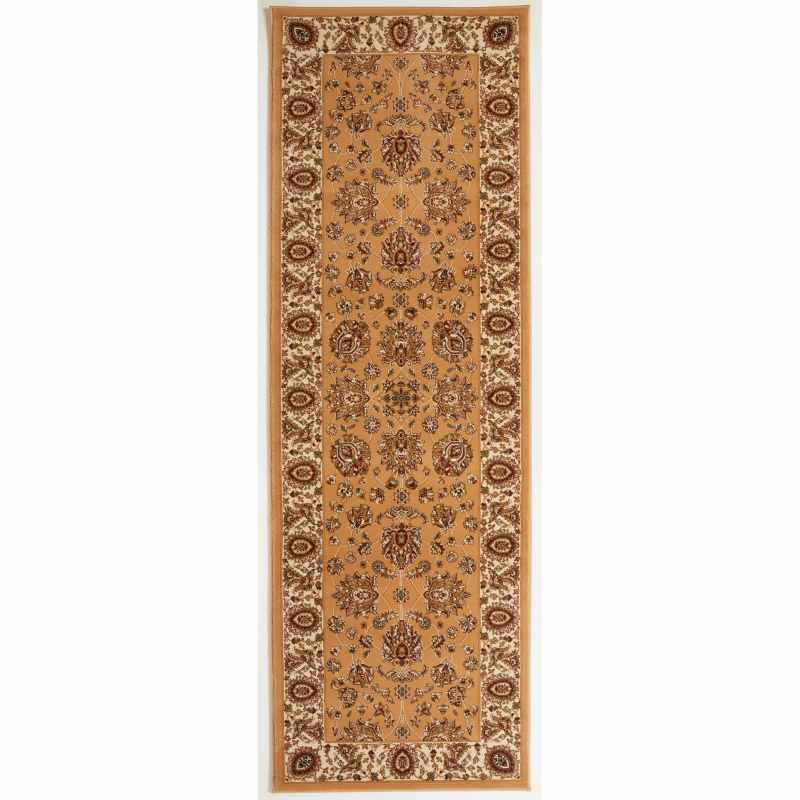Grand Heritage GH102 Traditional Persian Runner Rugs by Concept Looms in Beige