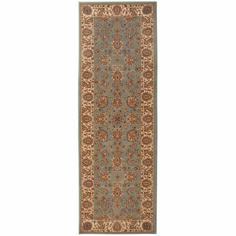 Grand Heritage GH102 Traditional Persian Runner Rugs by Concept Looms in Blue