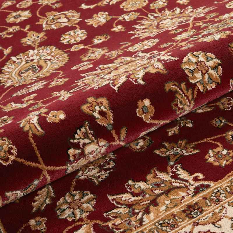 Grand Heritage GH102 Traditional Persian Runner Rugs by Concept Looms in Red