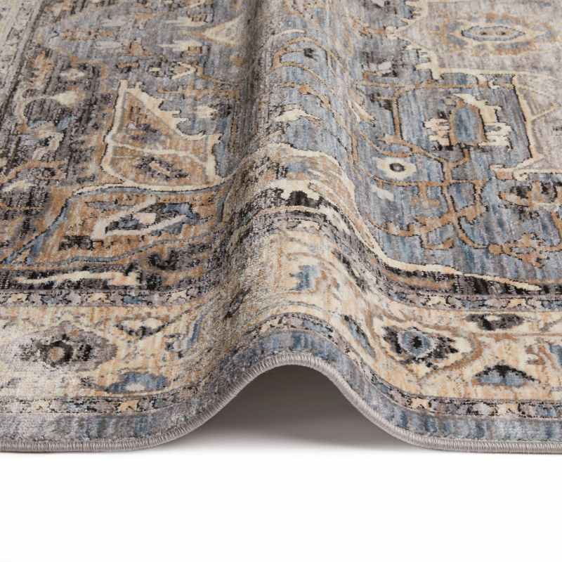 Legacy LEG04 Traditional Persian Rugs by Concept Looms in Blue Beige