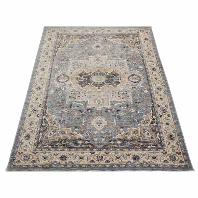Legacy LEG04 Traditional Persian Rugs by Concept Looms in Blue Beige