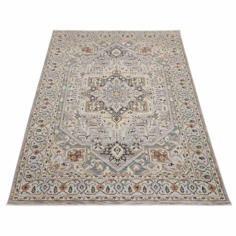 Legacy LEG05 Traditional Persian Rugs by Concept Looms in Grey Slate
