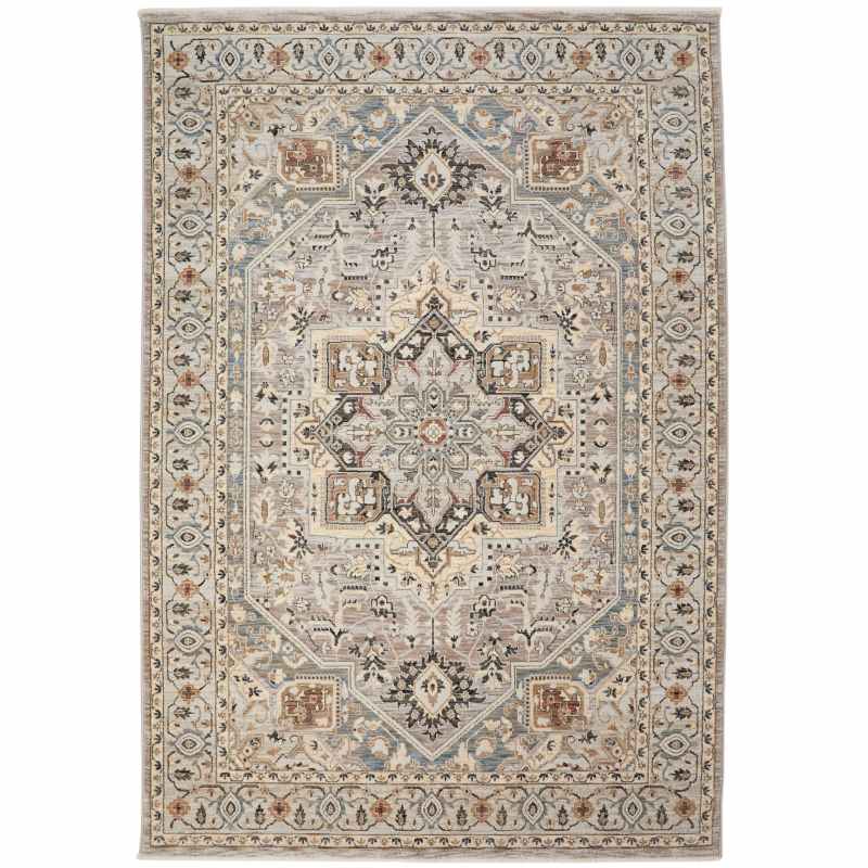 Legacy LEG05 Traditional Persian Rugs by Concept Looms in Grey Slate