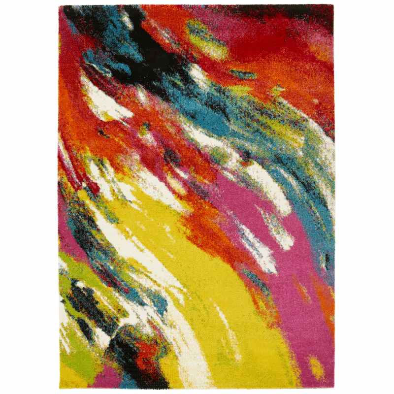 Art ART102 Abstract Modern Rugs by Concept Looms in Multi
