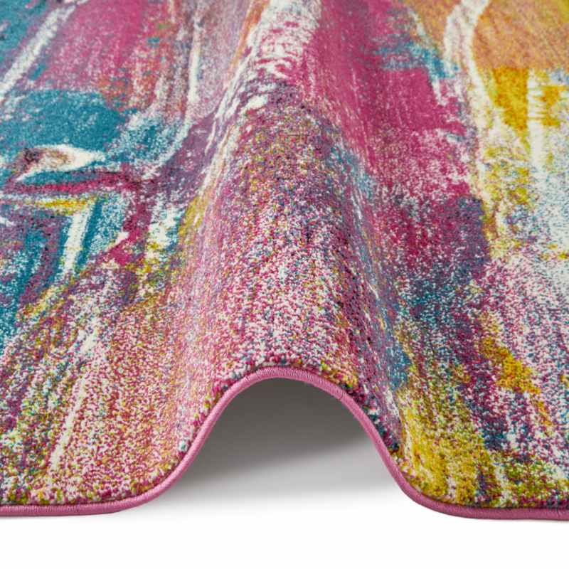 Art ART107 Abstract Modern Rugs by Concept Looms in Light Multi