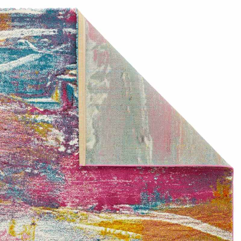 Art ART107 Abstract Modern Rugs by Concept Looms in Light Multi