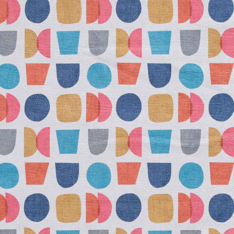 Connect Geo Washable Geometric Rugs by Catherine Lansfield in Multi