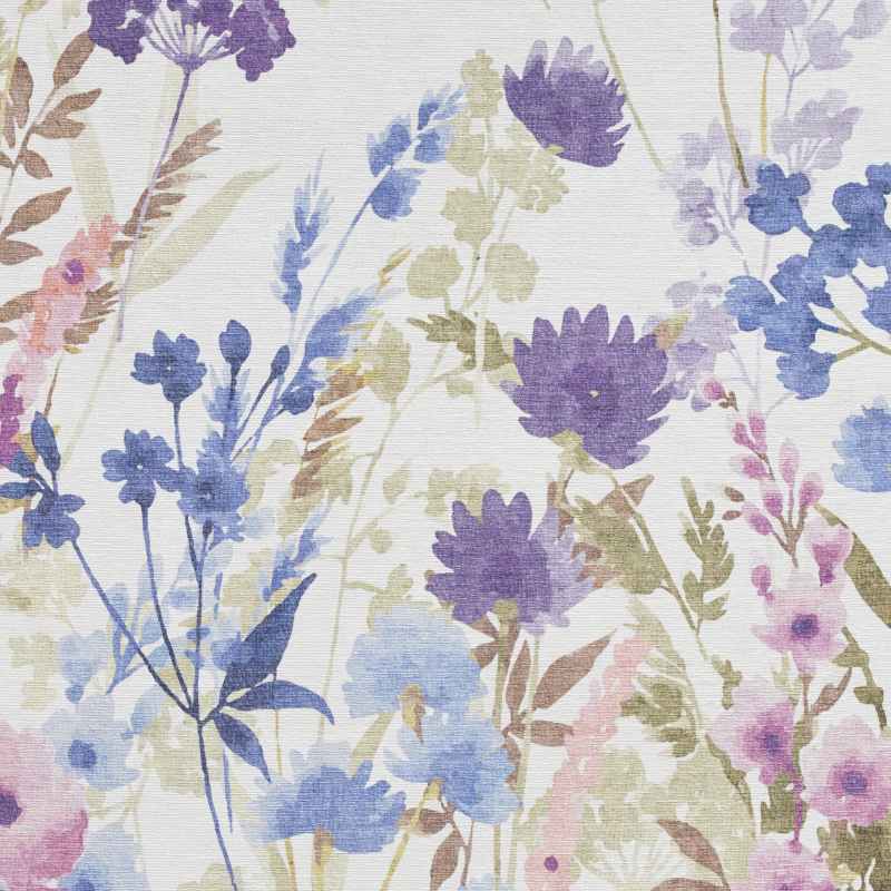 Country Floral Washable Runner Rugs by Catherine Lansfield in Purple