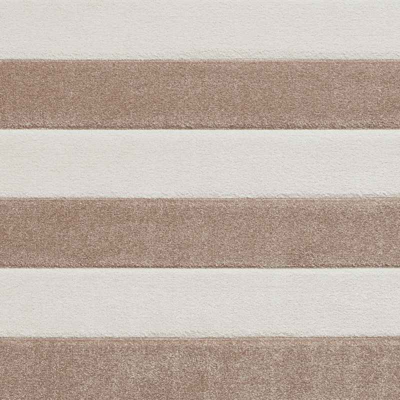 Cove Stripe Modern Carved Rugs by Catherine Lansfield in Natural