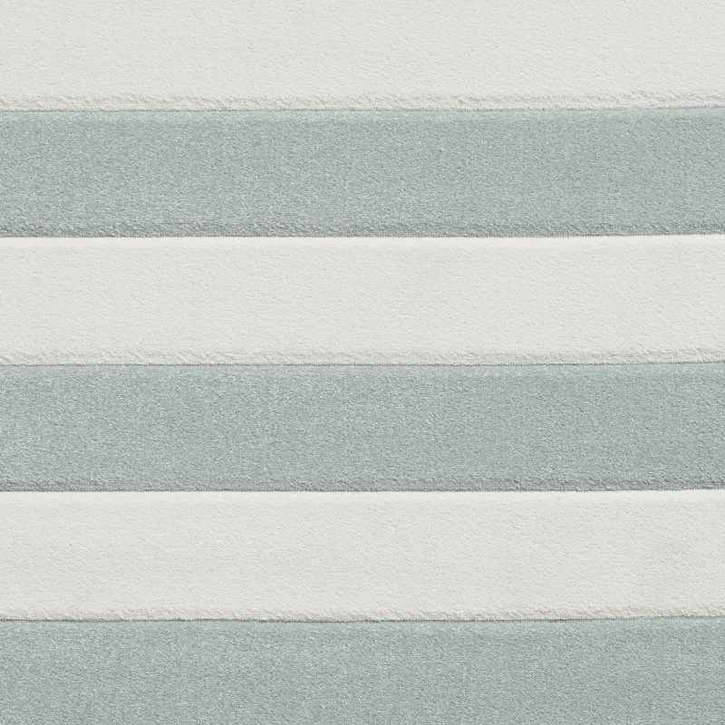 Cove Stripe Modern Carved Rugs by Catherine Lansfield in Sage Green